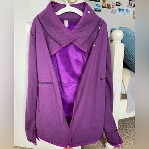 Ivivva Purple Wrap Sweater